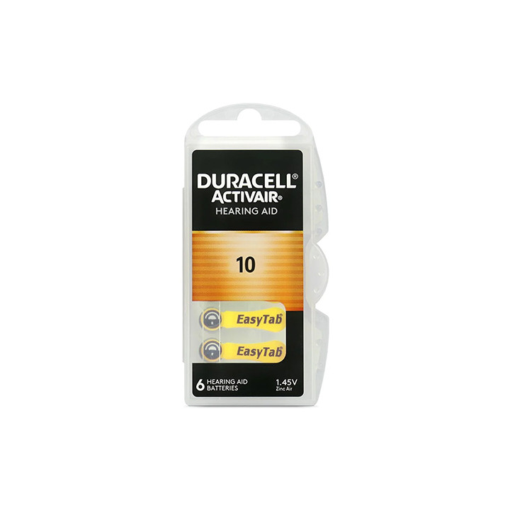BATERIE AUDITIVA DURACELL 10 BLISTER 6 BUC