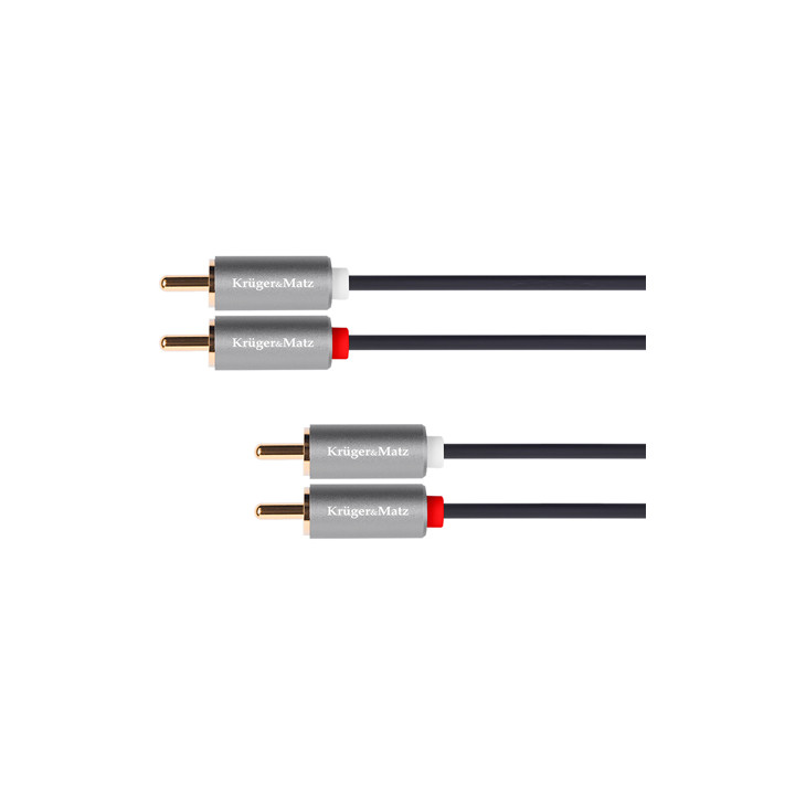 CABLU 2RCA - 2RCA 10M BASIC K&M