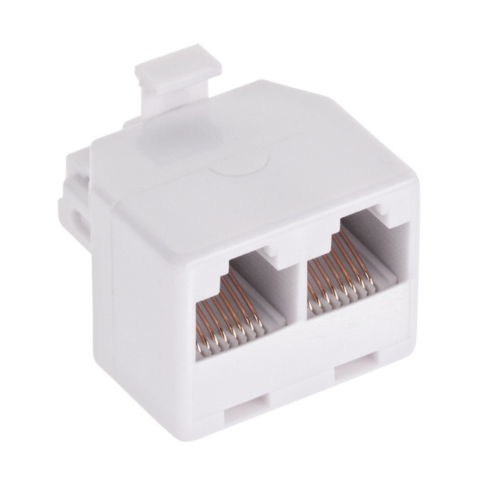 ADAPTOR RJ45 8P8C TATA - 2X MAMA
