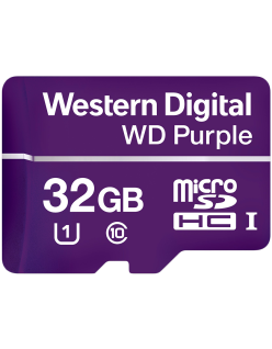 MicroSDHC Card WD Purple SC QD101 Ultra Endurance 32GB, SDA 6.0, Speed Class 10, TBW 16