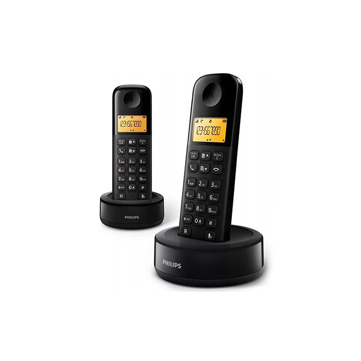TELEFON DECT D1602 NEGRU PHILIPS