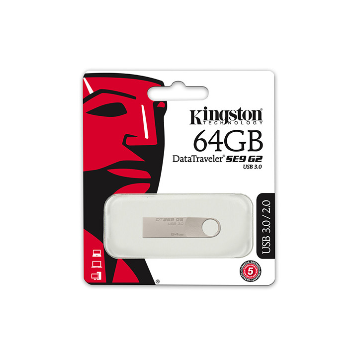 FLASH DRIVE 64GB 3.0 SE9 KINGSTON