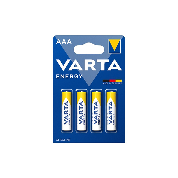 BATERIE ALCALINA ENERGY LR03 BL 4 BUC VARTA