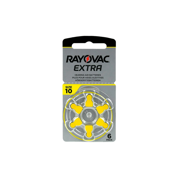 BATERIE AUDITIVA RAYOVAC 10 BLISTER 6 BUC
