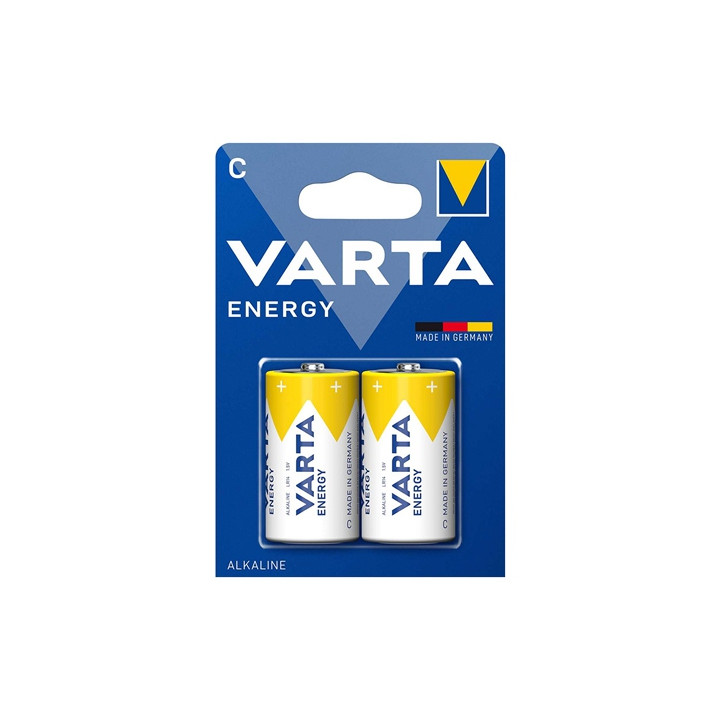 BATERIE ALCALINA ENERGY LR14 BL 2 BUC VARTA
