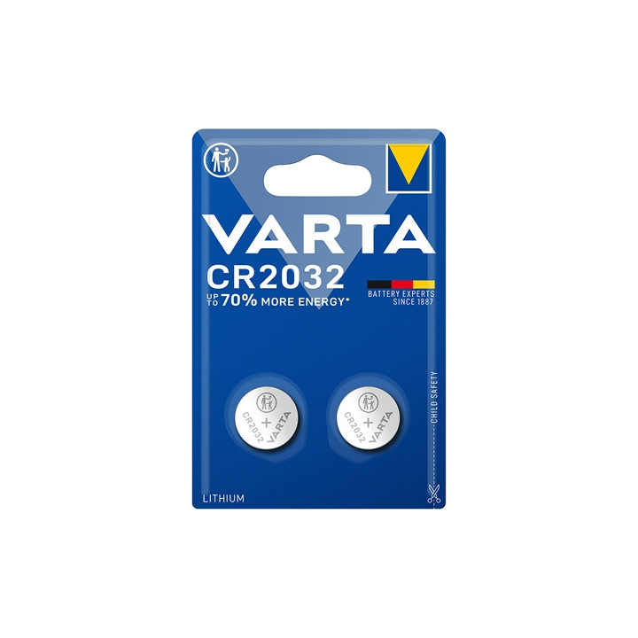 BATERIE CR2032 BLISTER 2 BUC VARTA