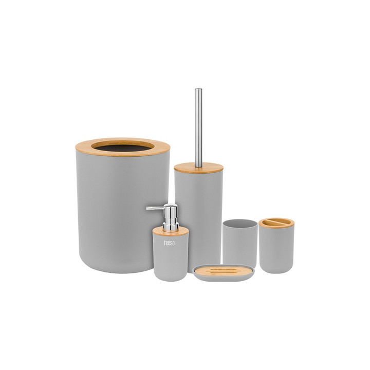 SET 6 ACCESORII BAIE GRI TEESA