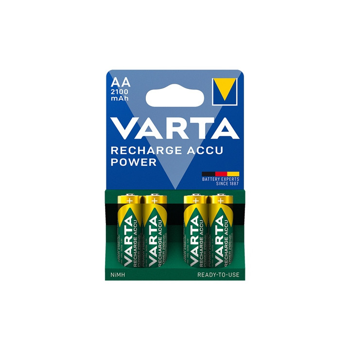 ACUMULATORI AA 2100MAH BLISTER 4 BUC VARTA