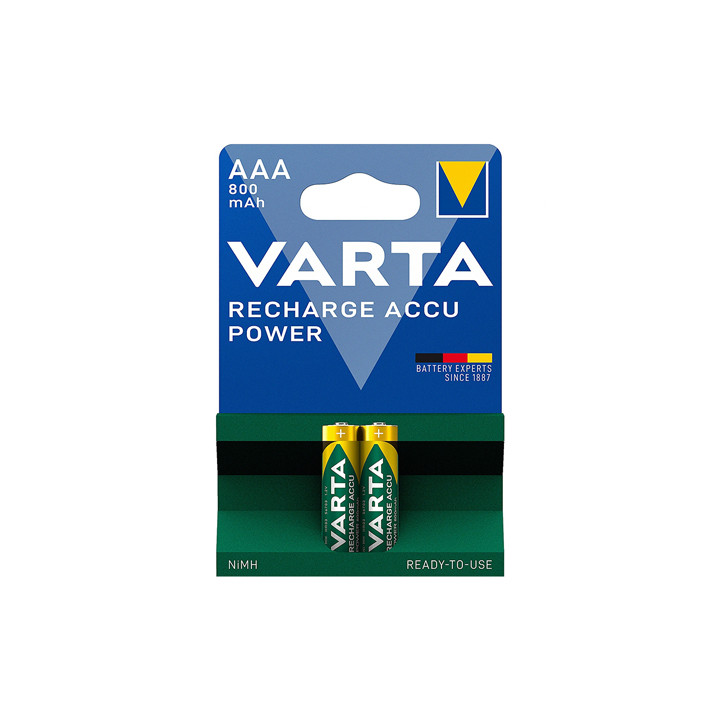 ACUMULATORI AAA 800MAH BLISTER 2 BUC VARTA