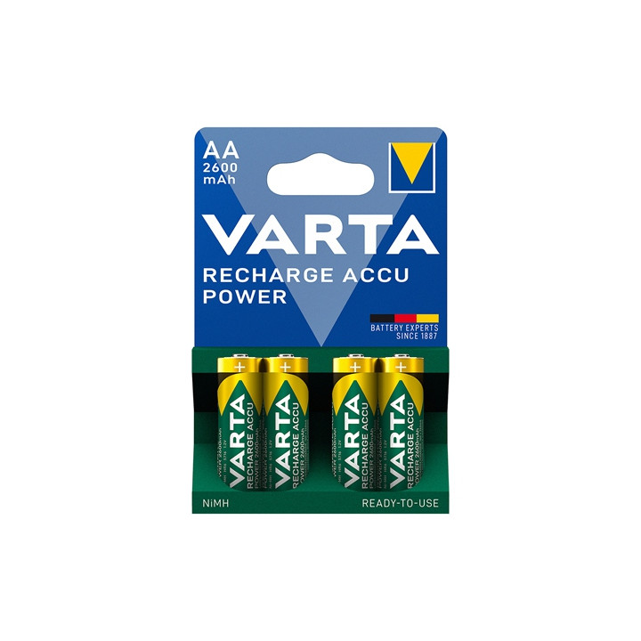ACUMULATOR AA 2600MAH BLISTER 4 BUC VARTA