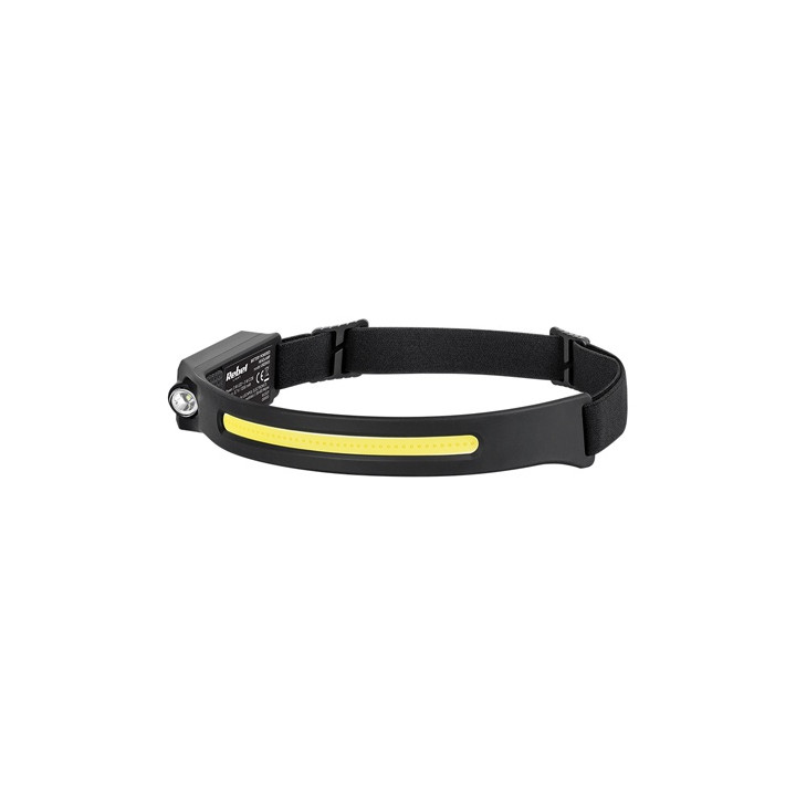 LANTERNA FRONTALA LED 3W + COB 5W IPX4 REBEL