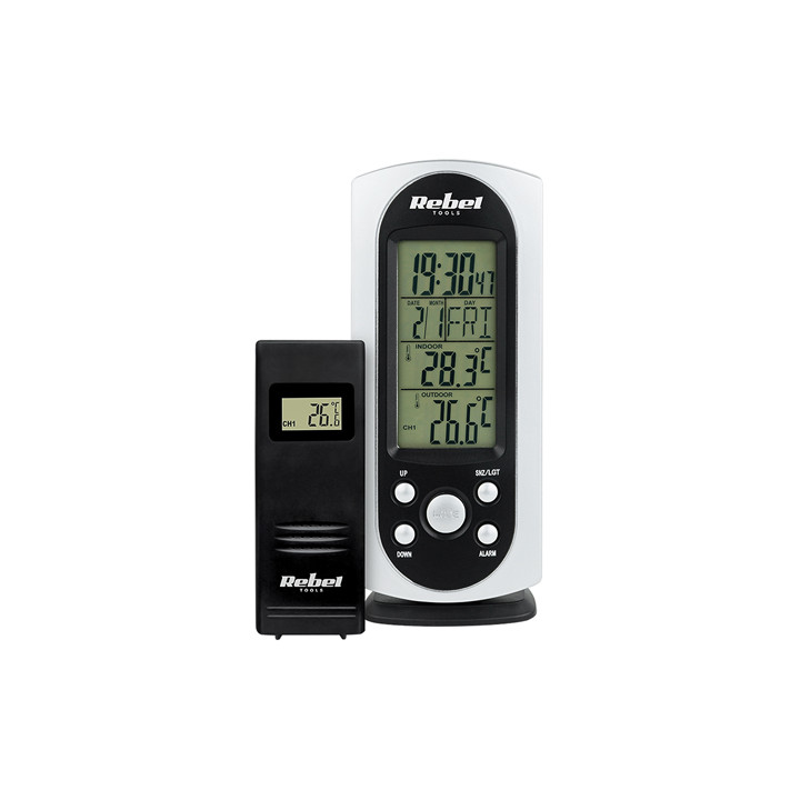 STATIE METEO CU SENZOR EXTERIOR