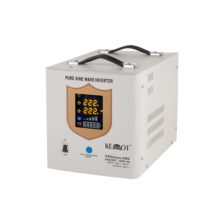 UPS CENTRALE TERMICE SINUS PUR 2000VA/1200W 12V KEMOT