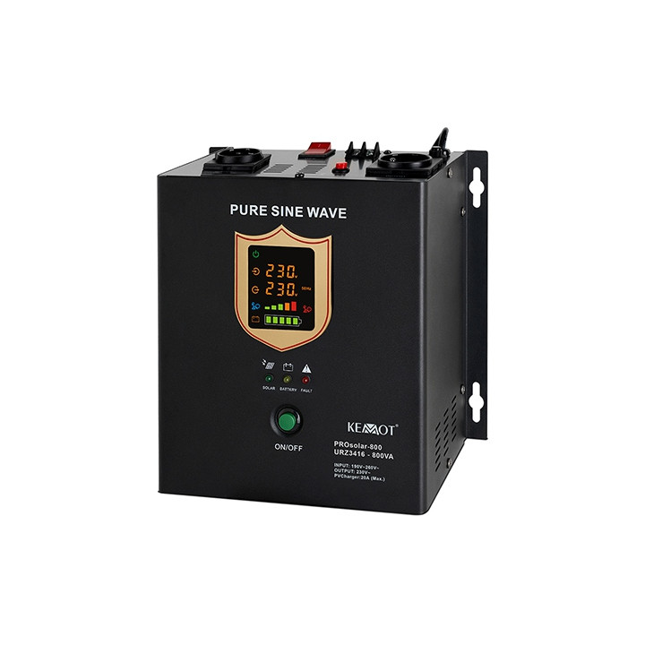 INVERTOR SOLAR 800VA 12 V PROSOLAR-800 KEMOT