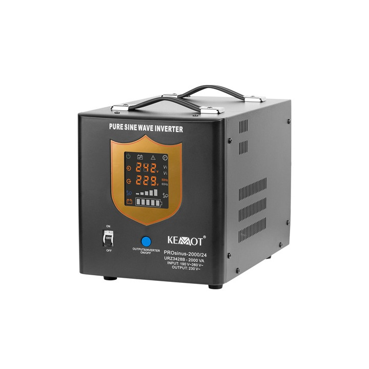 UPS CENTRALE SINUS PUR 2000VA/1400W 24V KEMOT