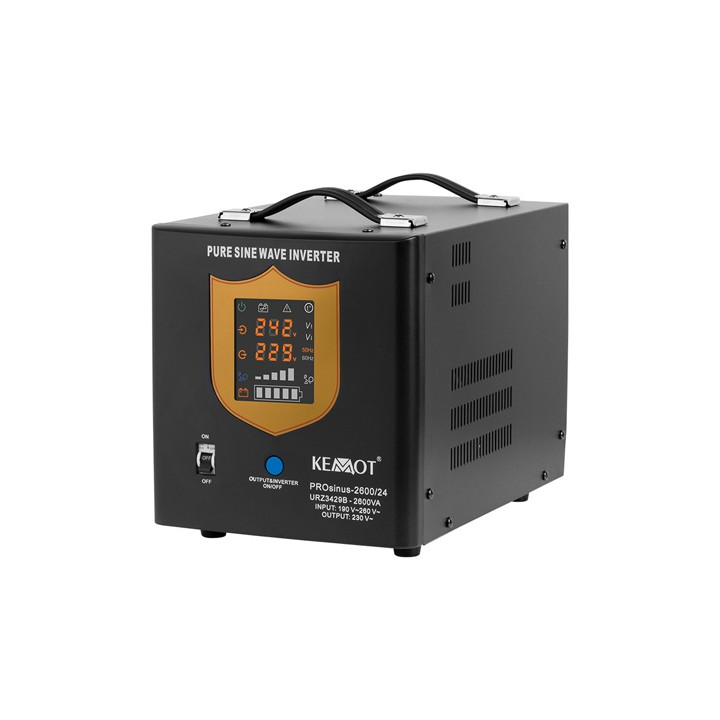 UPS CENTRALE SINUS PUR 2600VA/1800W 24V KEMOT