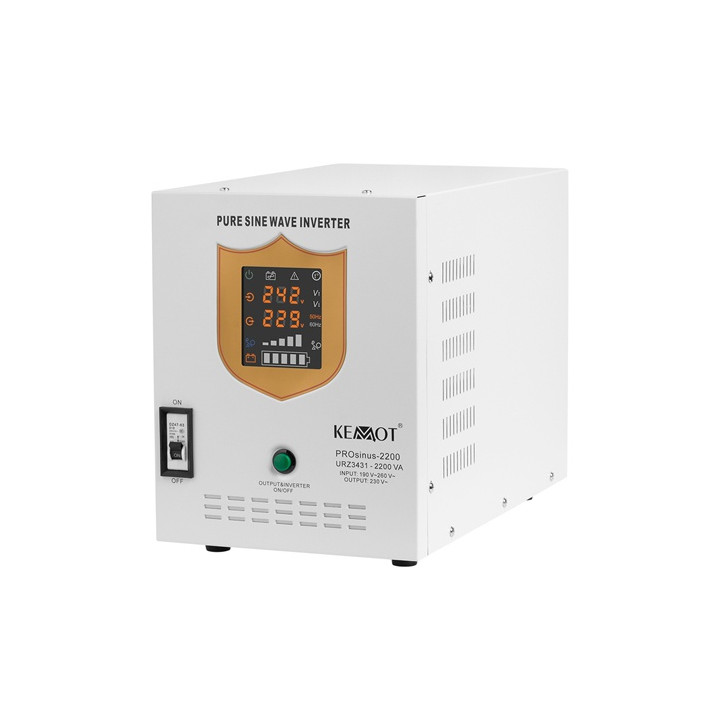UPS CENTRALE SINUS PUR 2200VA/1600W 12V KEMOT