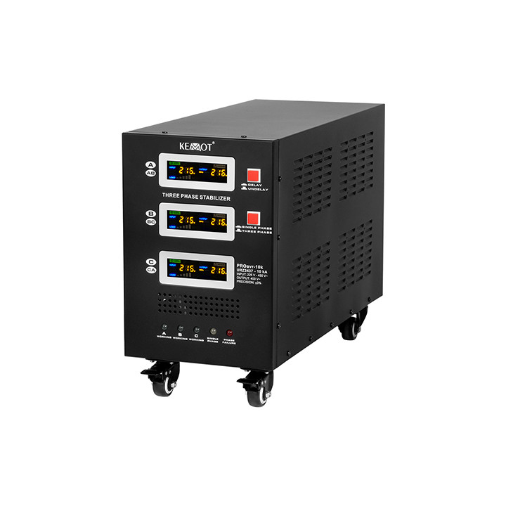 STABILIZATOR SERVOMOTOR TRIFAZAT 10KVA PROAVR-10K KEMOT