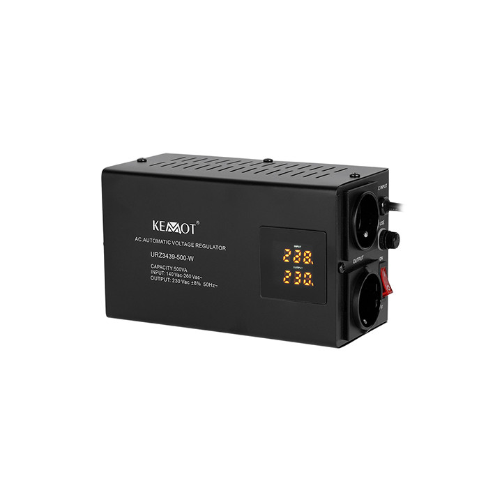 STABILIZATOR TENSIUNE AUTOMAT 500VA PERETE KEMOT