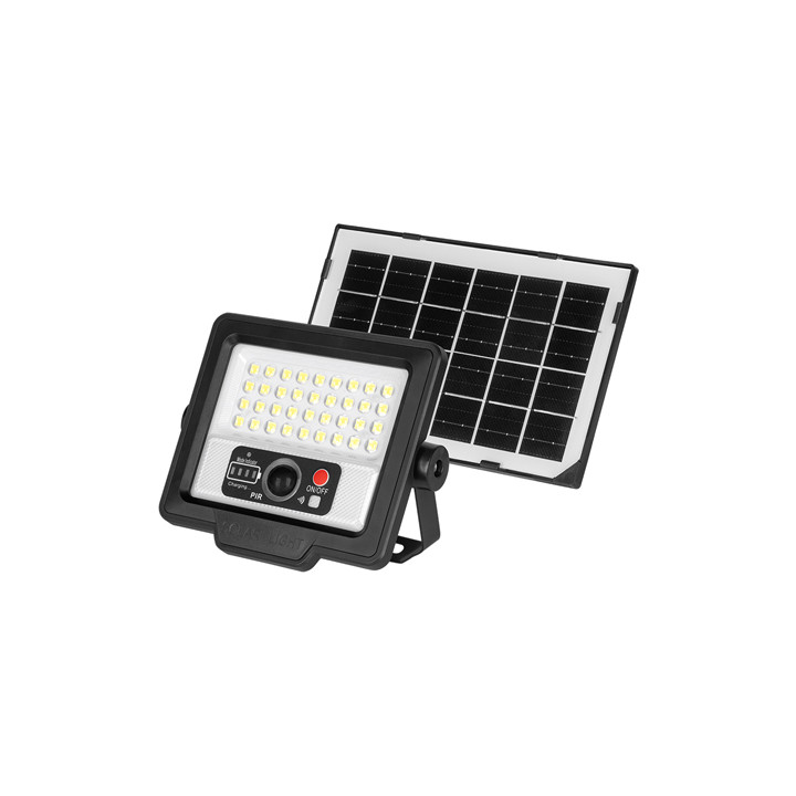 REFLECTOR LED 60W 6500 PANOU SOLAR 4W TELECOMANDA REBEL