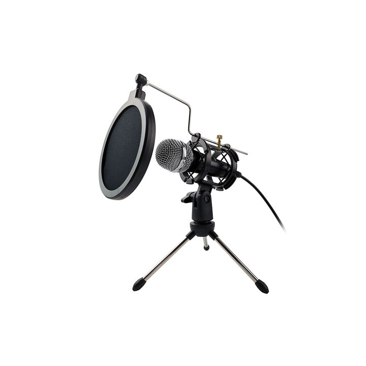 KIT GAMING MICROFON + FILTRU + COS + TREPIED VARR