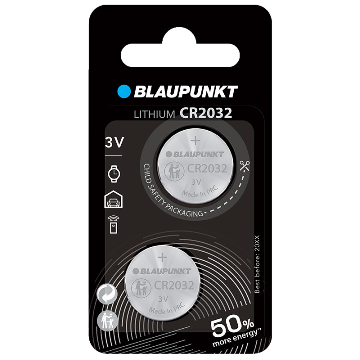 BATERIE LITIU CR 2032 2 BUC BLAUPUNKT