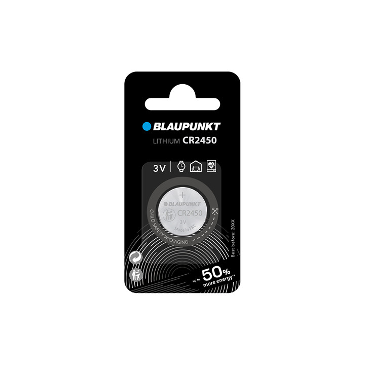 BATERIE LITIU CR 2450 1 BUC BLAUPUNKT