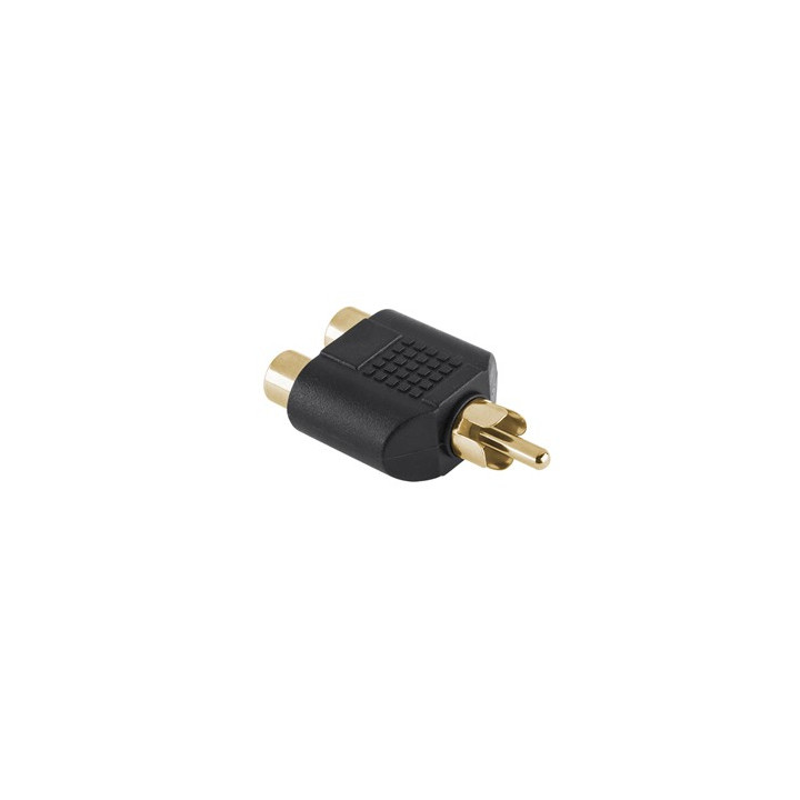 ADAPTOR RCA TATA-2RCA MAMA GOLD