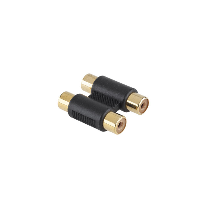 ADAPTOR 2RCA-2RCA GOLD