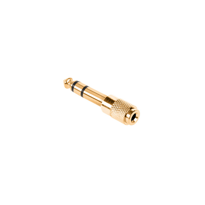 ADAPTOR JACK 6.3 TATA-3.5 MAMA GOLD