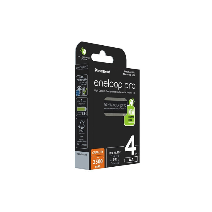 ACUMULATORI AA 2500MAH PANASONIC ENELOOP PRO