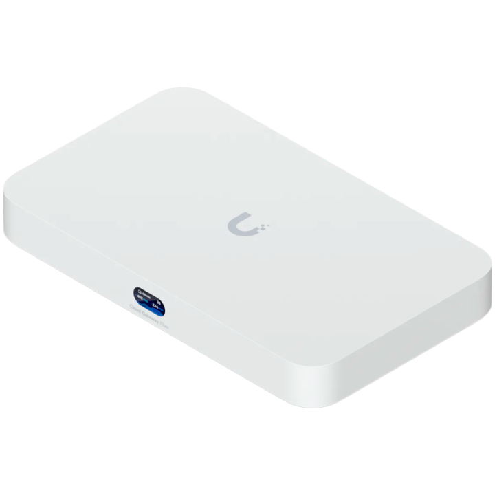 Ubiquiti UniFi UCG-Fiber-EU Desktop 10G Cloud Gateway with integrated PoE switch, Includes full UniFi application suite for devi