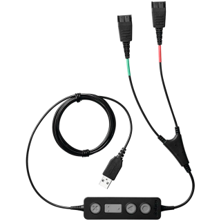 JABRA Link 265 USB with 2 QD Training cable with mute option