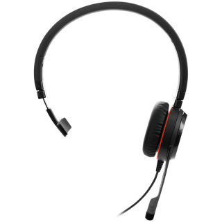 JABRA EVOLVE 20 MS Mono USB Headband Special Edition .Noise cancelling, USB connector, with mute-button and volume control on th