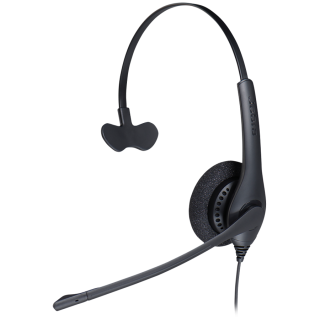 JABRA BIZ 1500 USB Mono, Noice-Cancelling, Wideband, Microphone boom: flexible, for IP-telephony