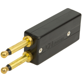 JABRA 2-prong jack PJ 327 with modular 4/4 Western socket fi. for Lucent Callmaster (Steck:28)