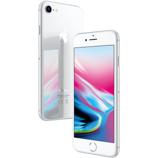 Smartphone APPLE iPhone 8 64GB Silver, Grade A+, Used