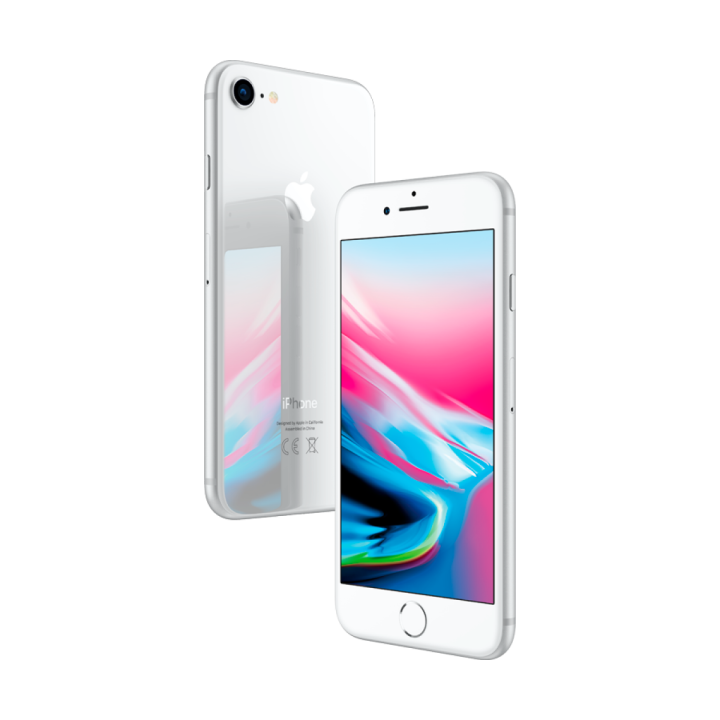 Smartphone APPLE iPhone 8 64GB Silver, Grade A+, Used