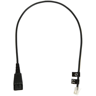 JABRA QD Cord to RJ10, straight, 0,5 meters, standard-allocation