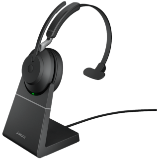 JABRA EVOLVE2 65, Link380a UC Mono Stand Black