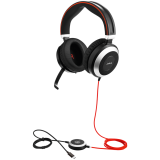 JABRA EVOLVE 80 UC, Stereo, USB-C