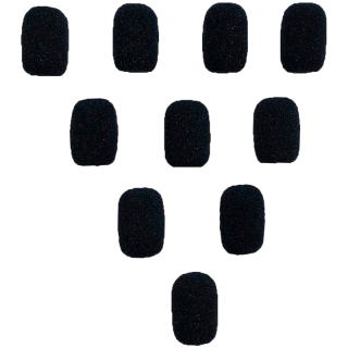 JABRA Slim Foam Mic Covers for BlueParrott B250 Series headsets (10 pcs in bag)