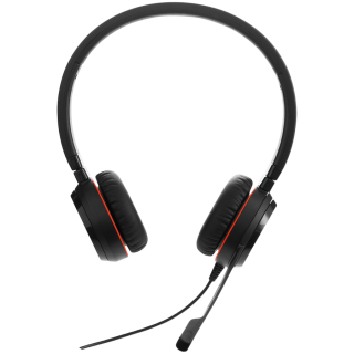 JABRA EVOLVE 30 II MS Stereo USB Headband, Noise cancelling, USB and 3.5 connectivity, with mute-button and volume control on th