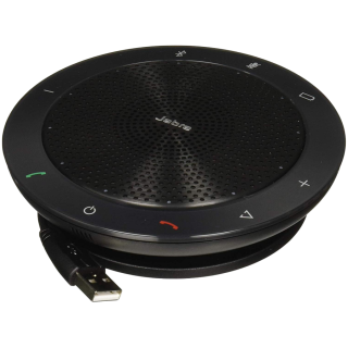 JABRA SPEAK 510 + MS Speakerphone for UC & BT plus Bundle LINK 370, USB Conference solution, 360-degree-microphone, Plug&Play, m