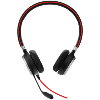 JABRA EVOLVE 40 MS Stereo USB Headband, Noise cancelling, USB and 3.5 jack connectivity, with mute-button and volume control on 