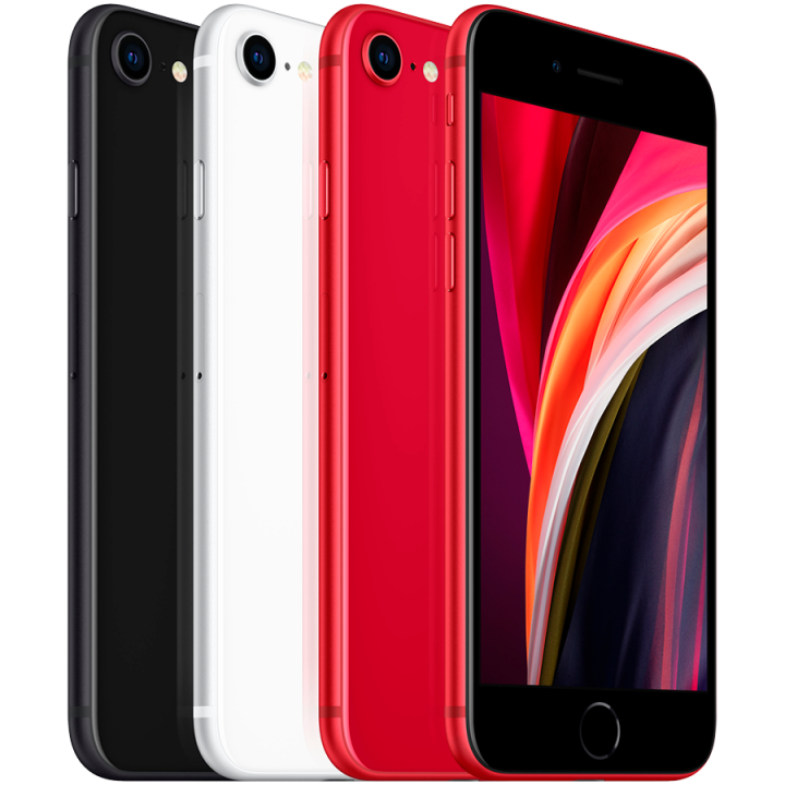 Smartphone APPLE iPhone SE (2020) 128GB White, Grade A, Used