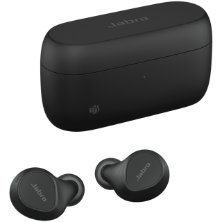 JABRA EVOLVE2 Buds UC, Cradle USB-C UC, Link 380 BT adapter USB-C UC, 30 cm USB-C to USB-A cable, Ear gels, USB-A to USB-C adapt