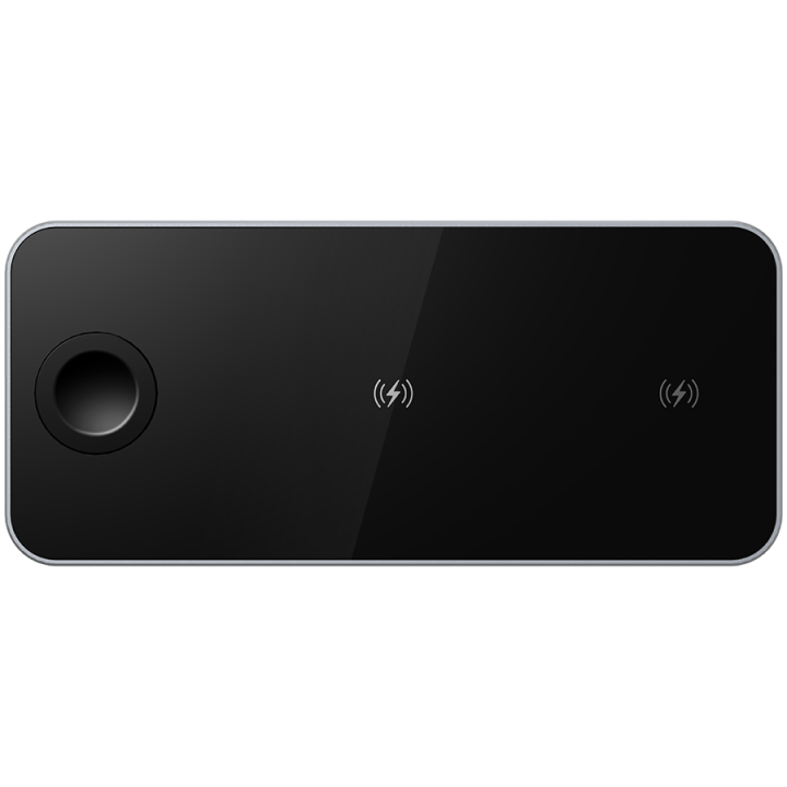 Prestigio ReVolt A5, 3-in-1 wireless charging station for iPhone, Apple Watch, AirPods, wilreless output for phone 7.5W/10W, wir