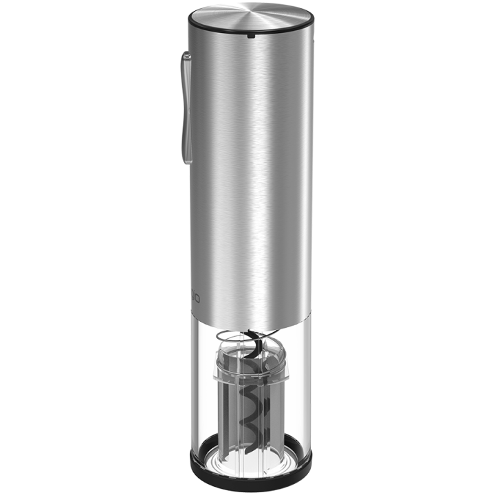 Nemi, Electric wine opener, aerator, vacuum preserver, Silver color