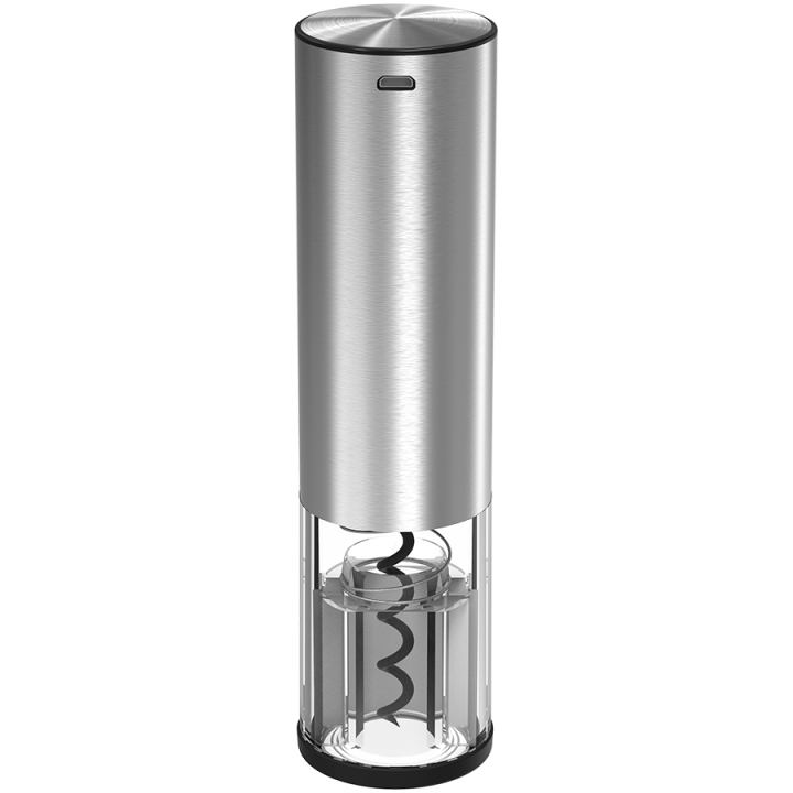 Nemi, Electric wine opener, aerator, vacuum preserver, Silver color